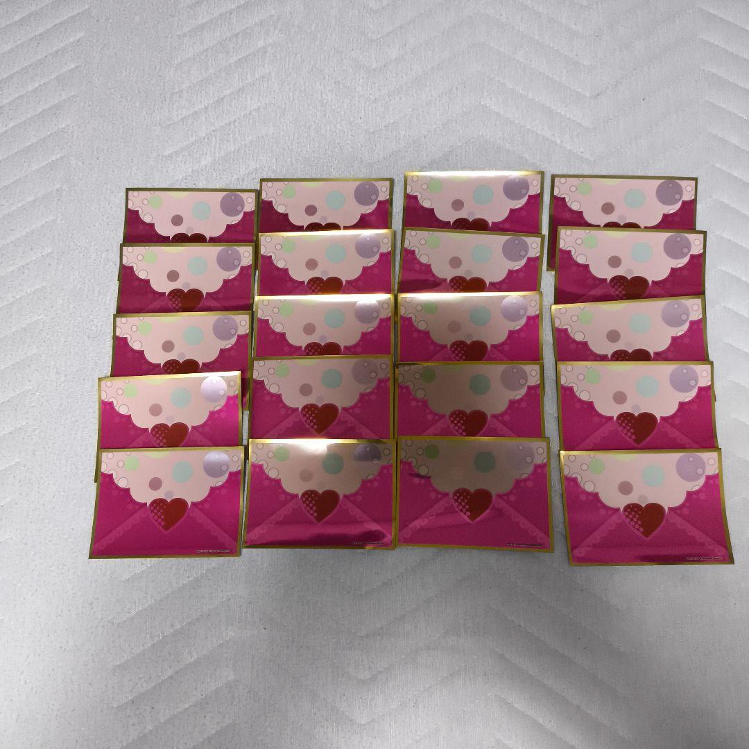 ラブライブ スクコレ　スリーブ　封筒　金　20枚