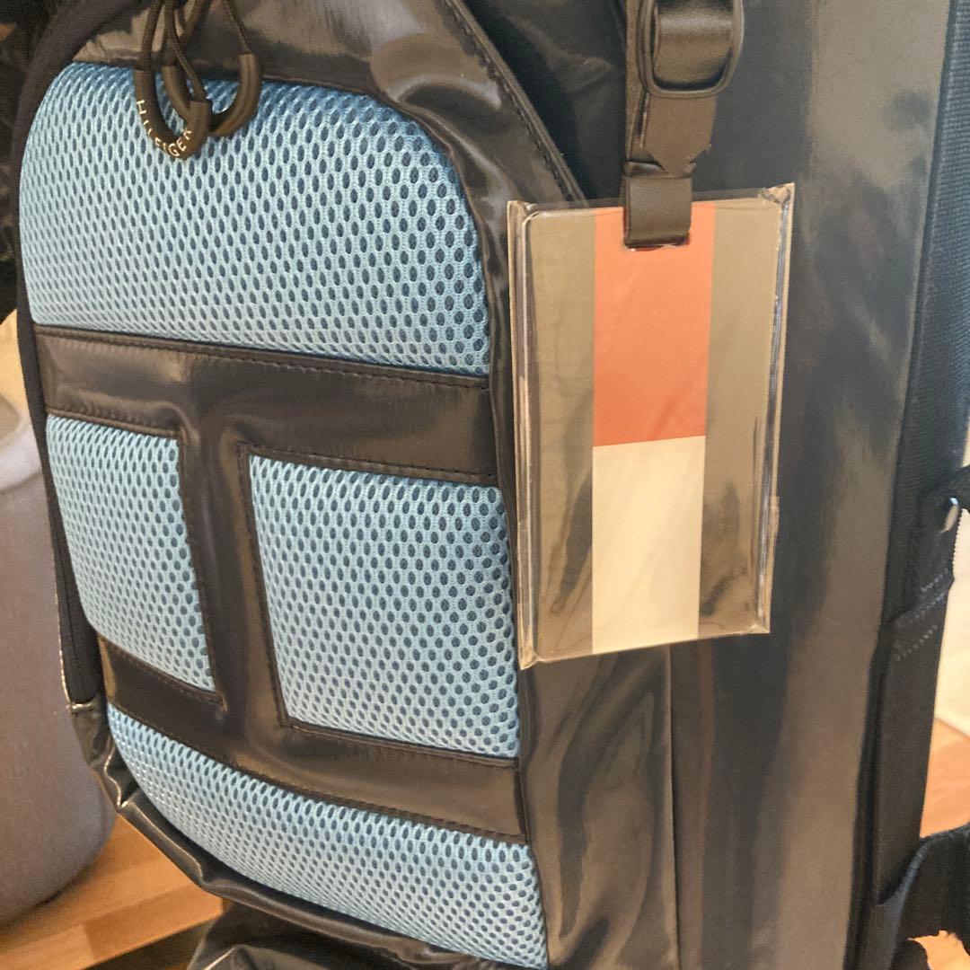 トミーヒルフィガー ゴルフスタンドバッグ ネイビー