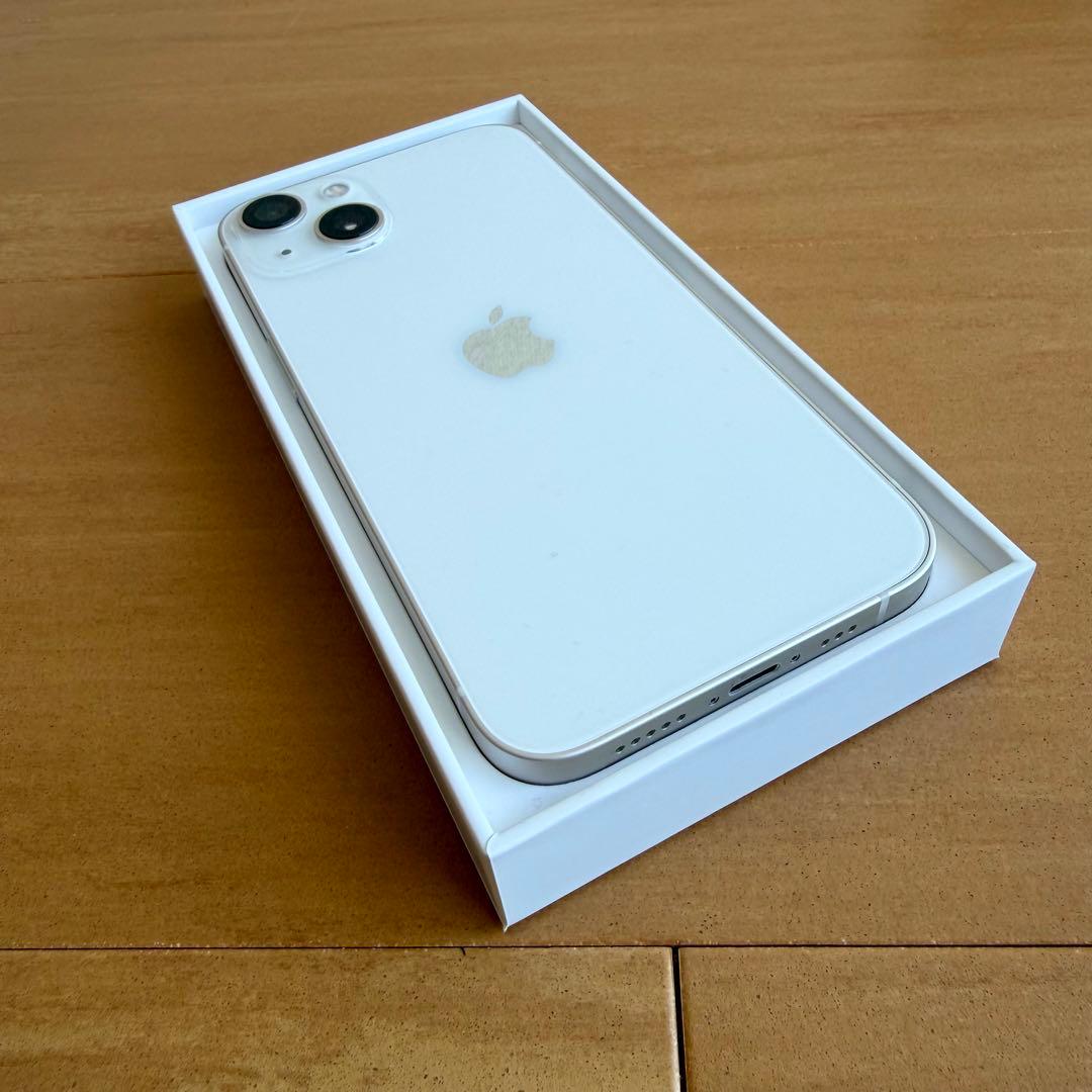 iPhone 13 スターライト 128GB SIMフリ 美品 送料無料