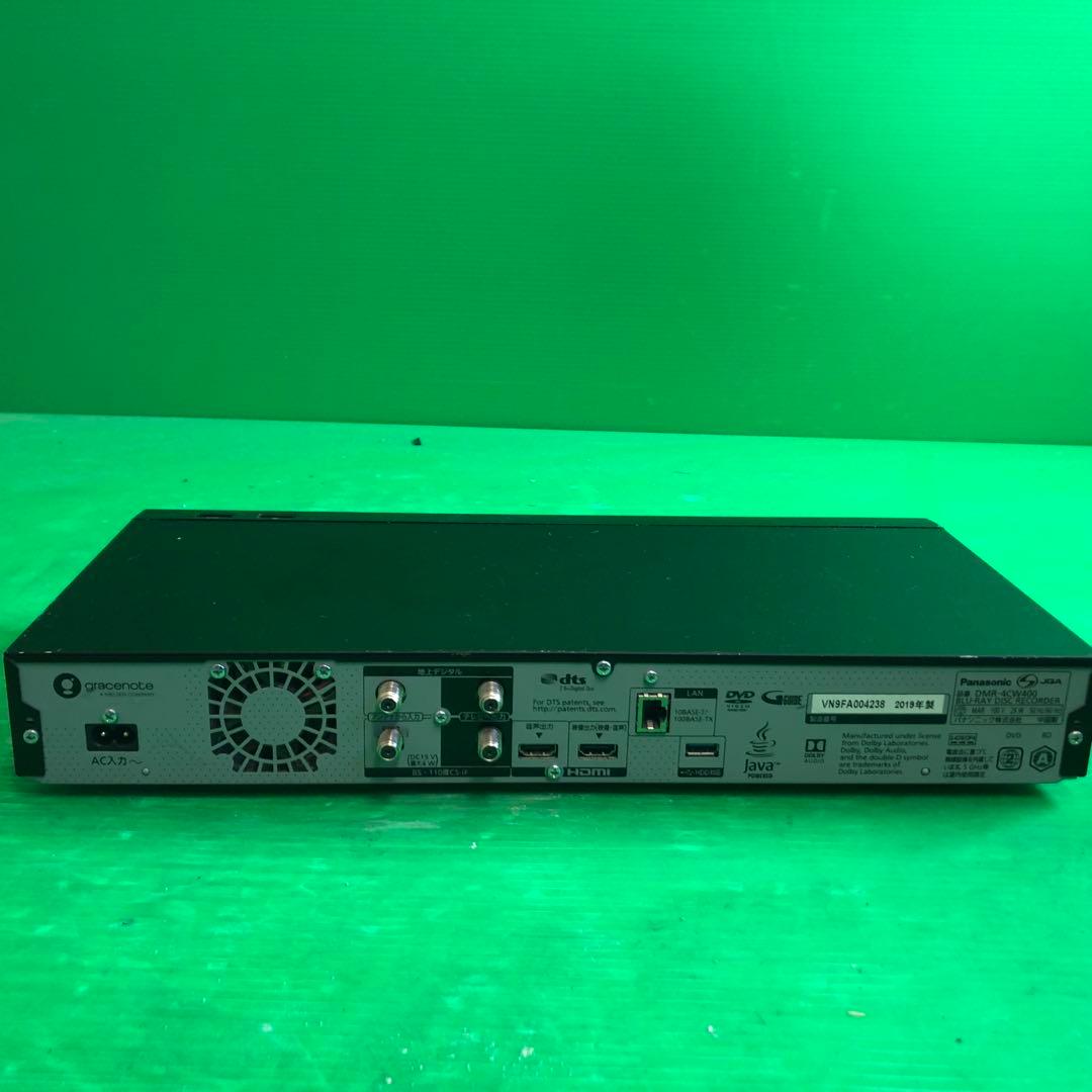 Panasonic ブルーレイレコーダー DMR-4CW400 通電確認のみ
