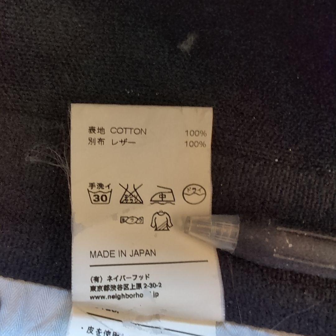 ネイバーフッドダブルニーブラックオーバーオール