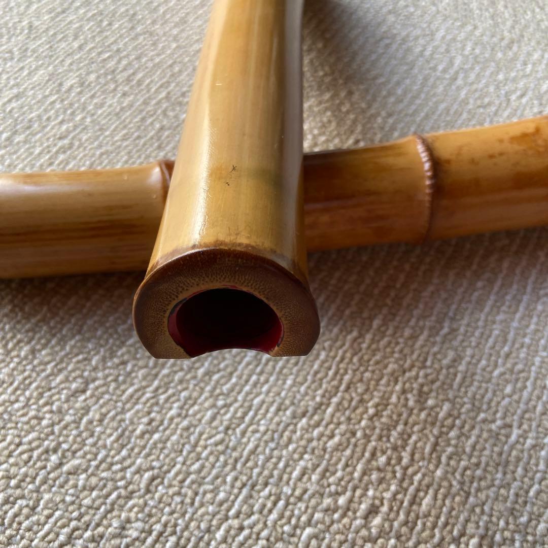 164 尺八　一尺六寸管　無銘