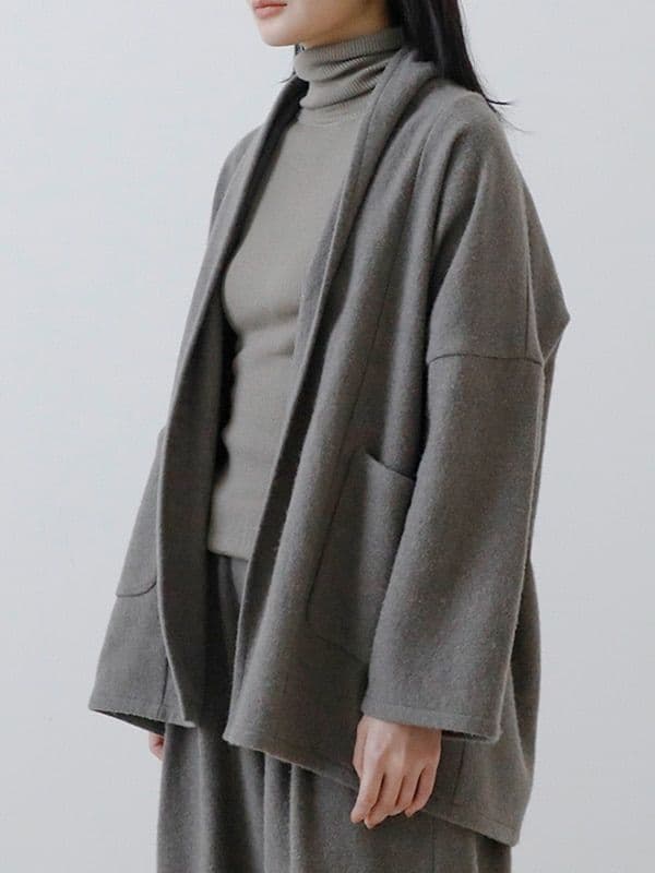 2025年aw evam evaショートローブМ　31,900円