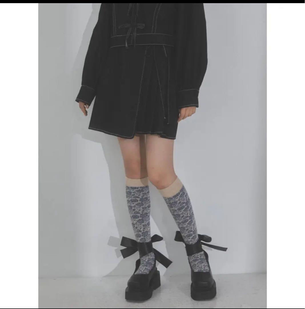 メリージェ二ー ribbonサボ ブラック