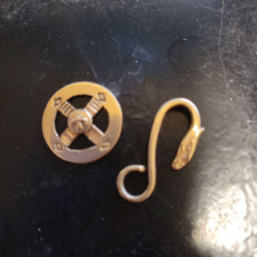 ホイール、フックセット、ゴールド