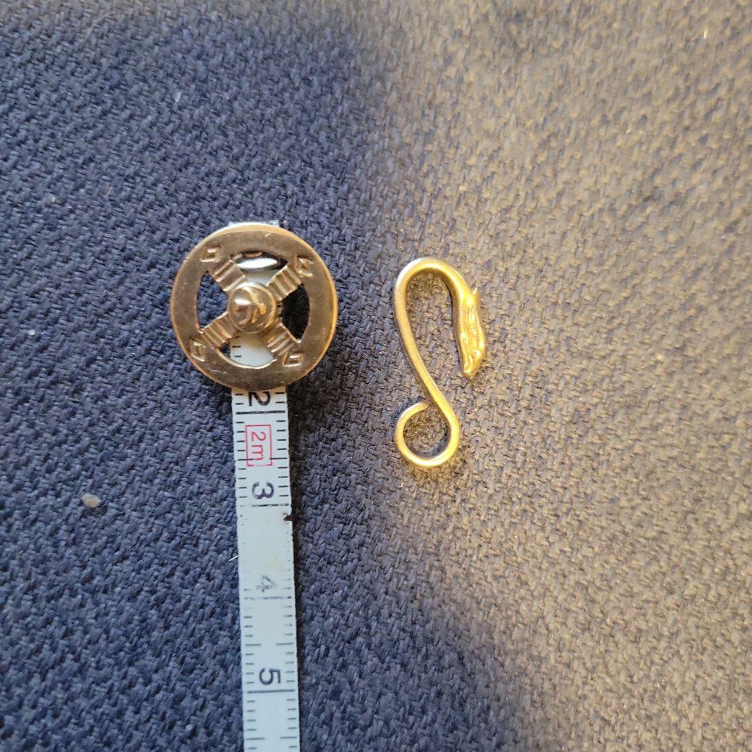 ホイール、フックセット、ゴールド