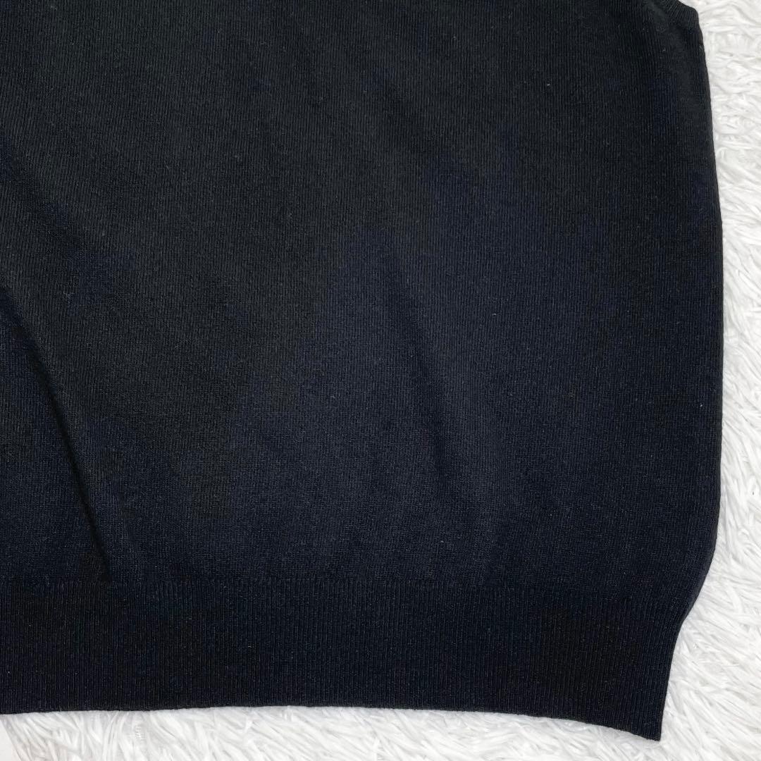 【新品未使用】バランタインカシミア・カシミヤ・ニット・ベスト・Vネック・46