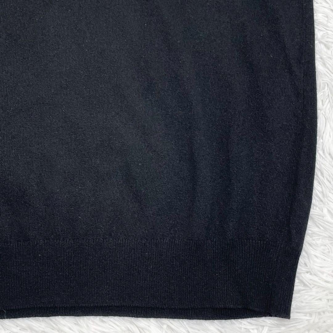 【新品未使用】バランタインカシミア・カシミヤ・ニット・ベスト・Vネック・46