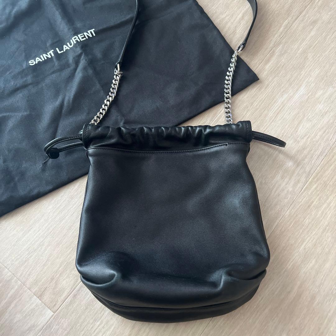 正規品♡SAINT LAURENT サンローラン　テディ　巾着バッグ