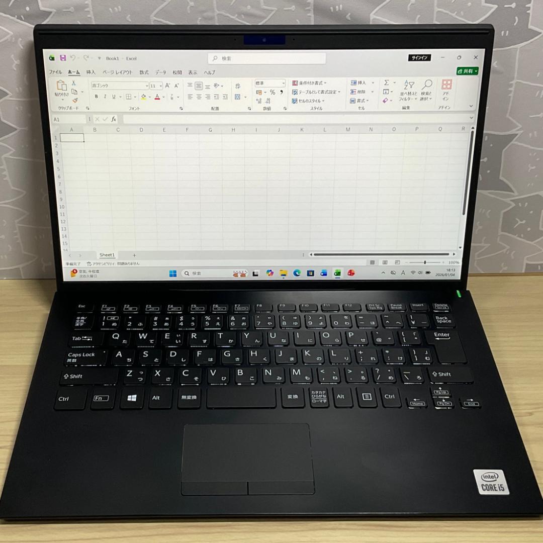 美品・大画面＞VAIO Pro i5/16GB/SSD1TB/Office付き