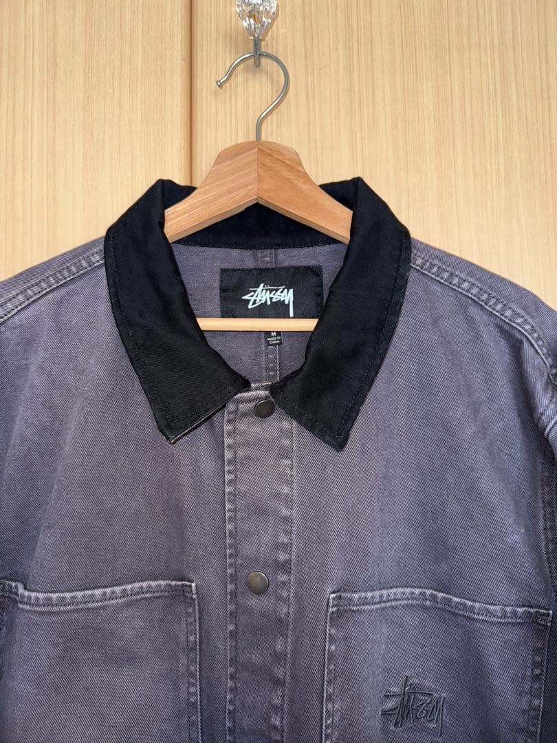 Stussy Heavy Washed Chore Jacket Mサイズ