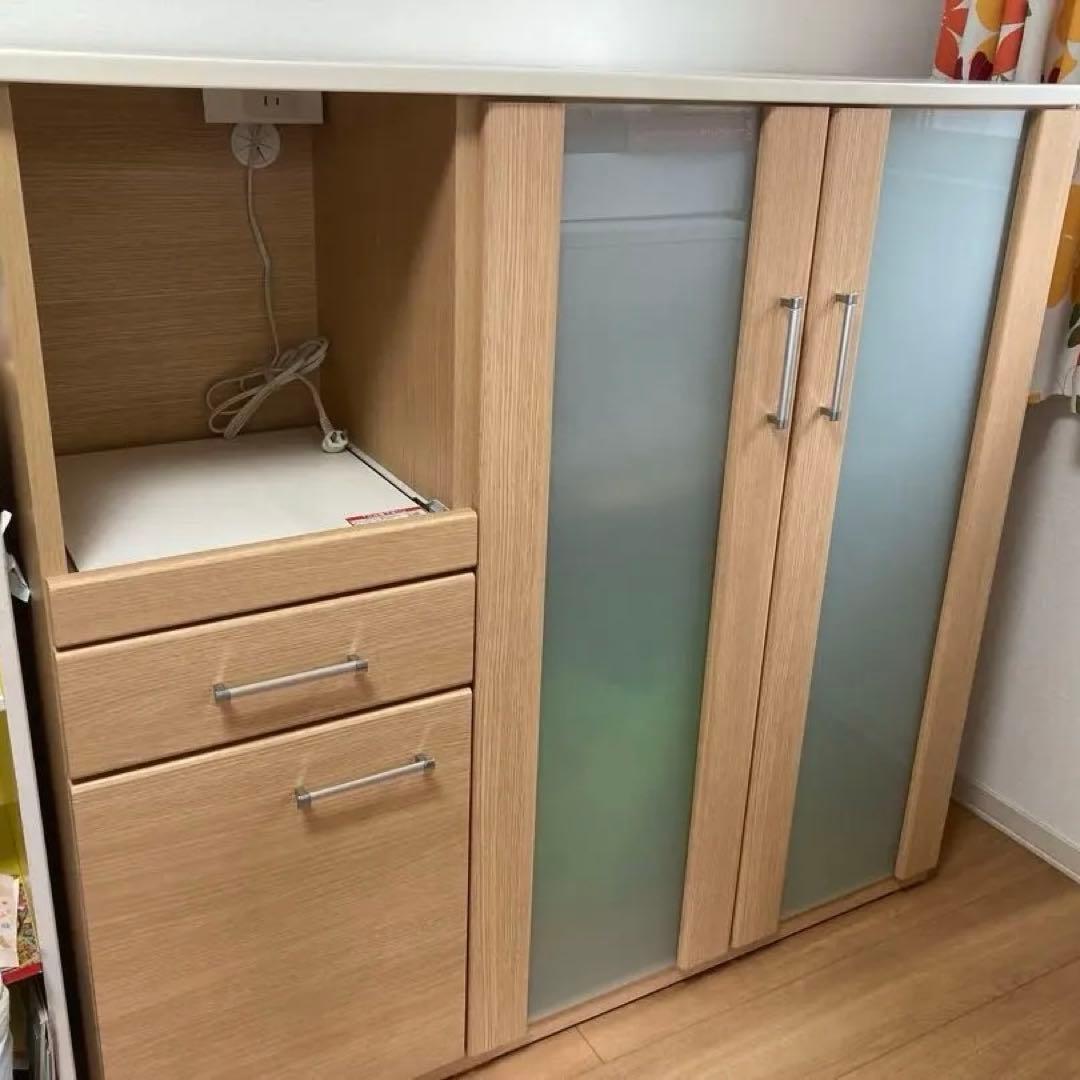 black cat　ニトリ キッチンカウンター