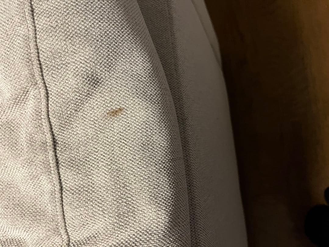 ミノムシ　保証書付きカウチソファベッド 布張りタイプ (ノアーク2 GY)