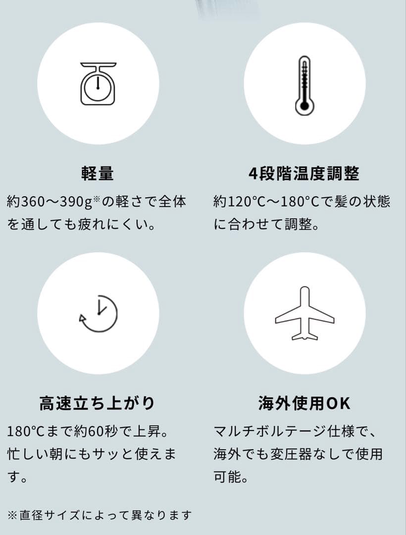 【美品】ReFa リファカールアイロン プロ　38ミリ　ホワイト