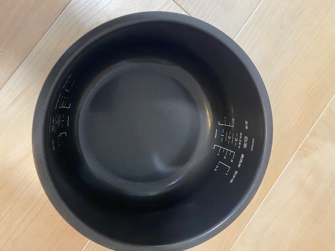 BALMUDA The Gohan K03A-BK 炊飯器　シリコンしゃもじ付き