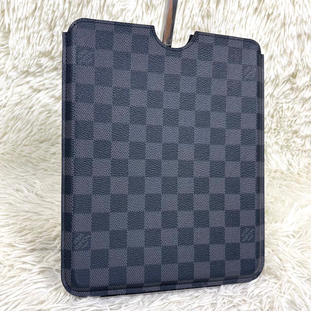 極美品‼️ Louis Vuitton iPadケース　ダミエグラフィット　レザー