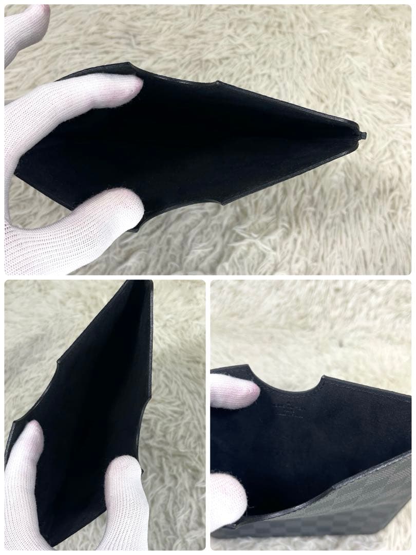 極美品‼️ Louis Vuitton iPadケース　ダミエグラフィット　レザー