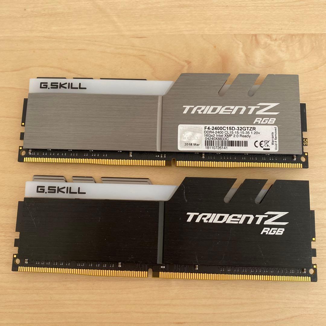 m*o様 G.SKILL TRIDENT Z RGB DDR4-2400 16G