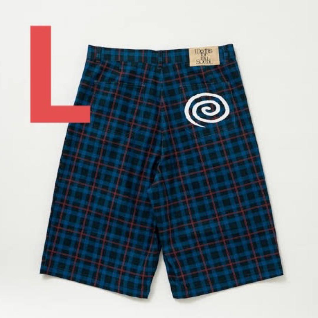 SOL soonerorlater チェックショーツ　Lサイズ　ハーフパンツ