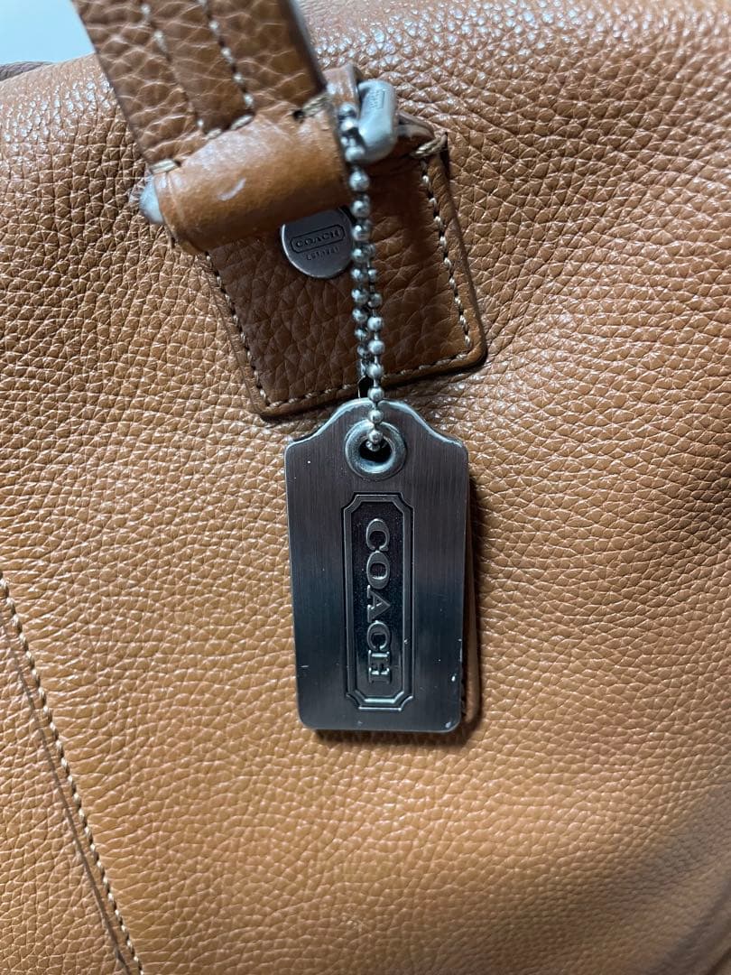 COACH ブラウン ボストンバッグ