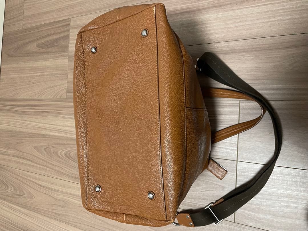 COACH ブラウン ボストンバッグ