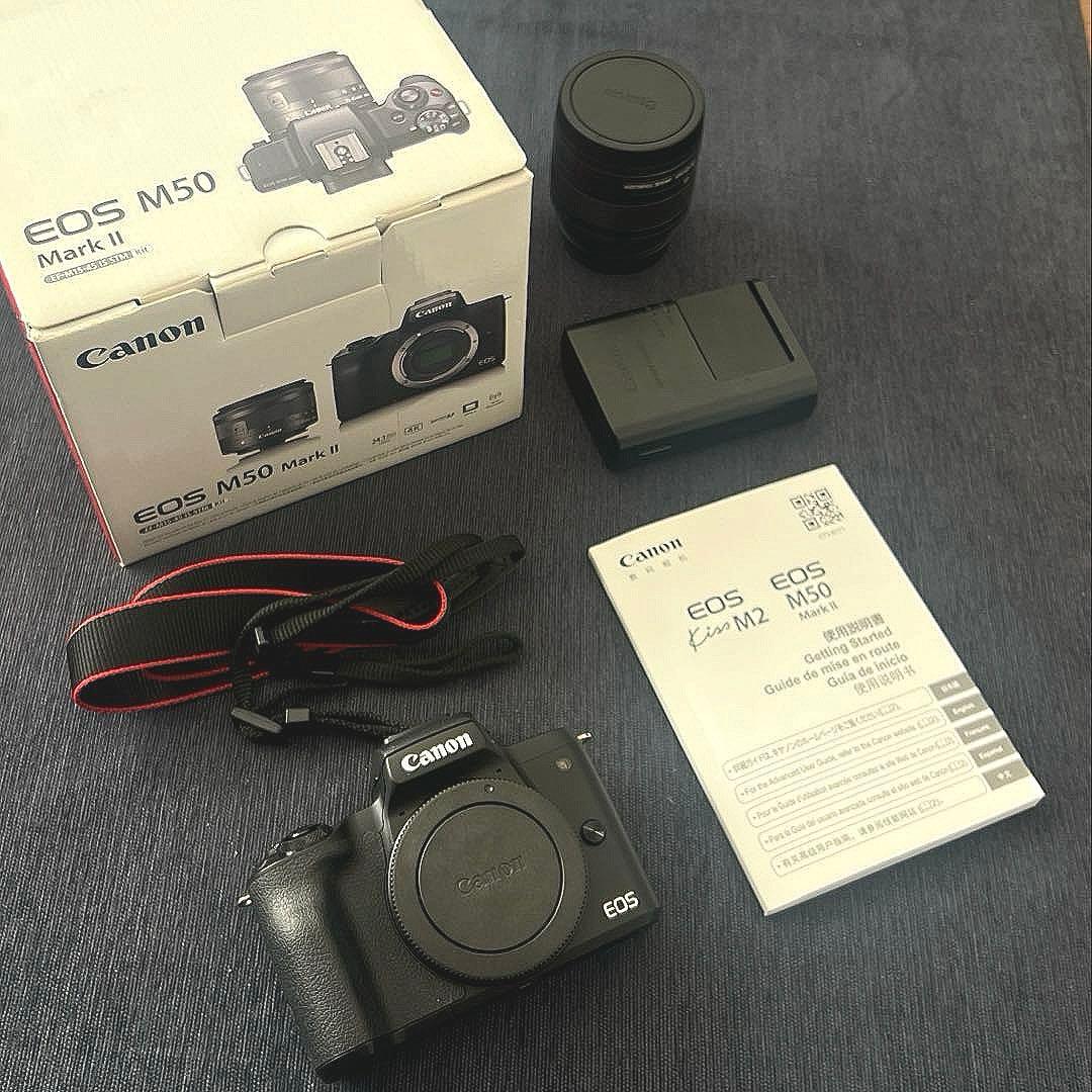 (動作確認済)Canon EOS M50 MarKII 15-45mm STM