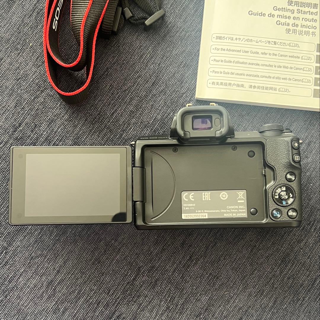 (動作確認済)Canon EOS M50 MarKII 15-45mm STM