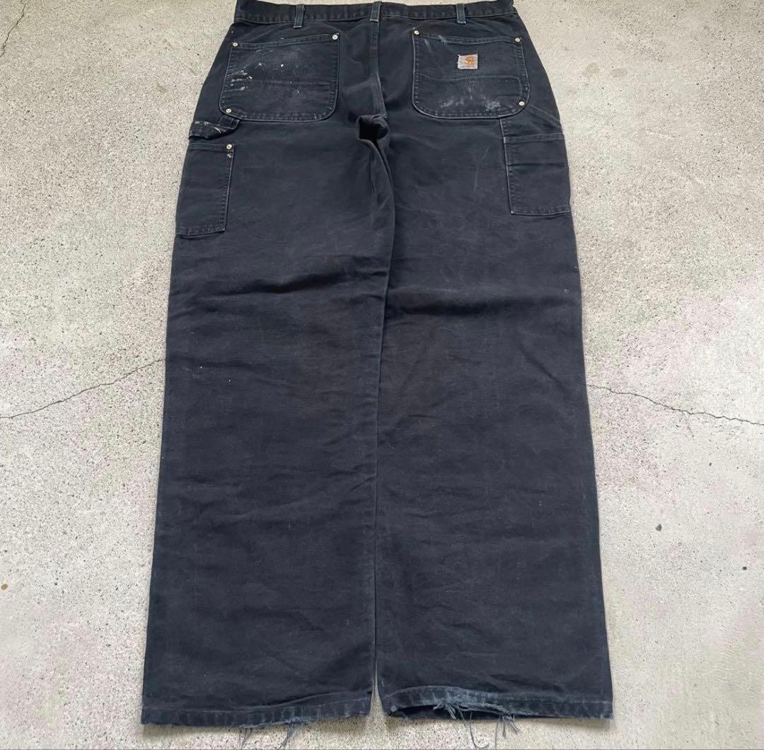 00s USA Carhartt ダック ダブルニー ペインターパンツ