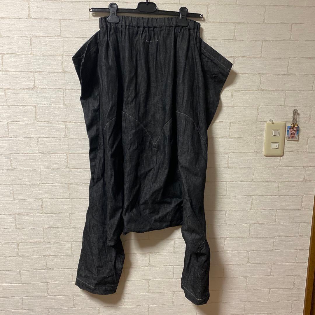 セール！ノゾミイシグロ ブラックデニム サルエルパンツ 美品