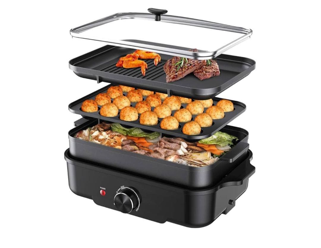 Sandoo ホットプレート　ブラック