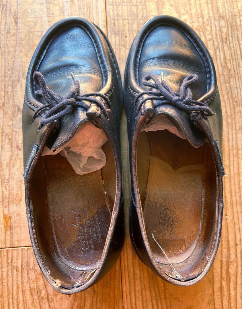 Paraboot パラブーツ ミカエル ブラック 41.5 やや難あり