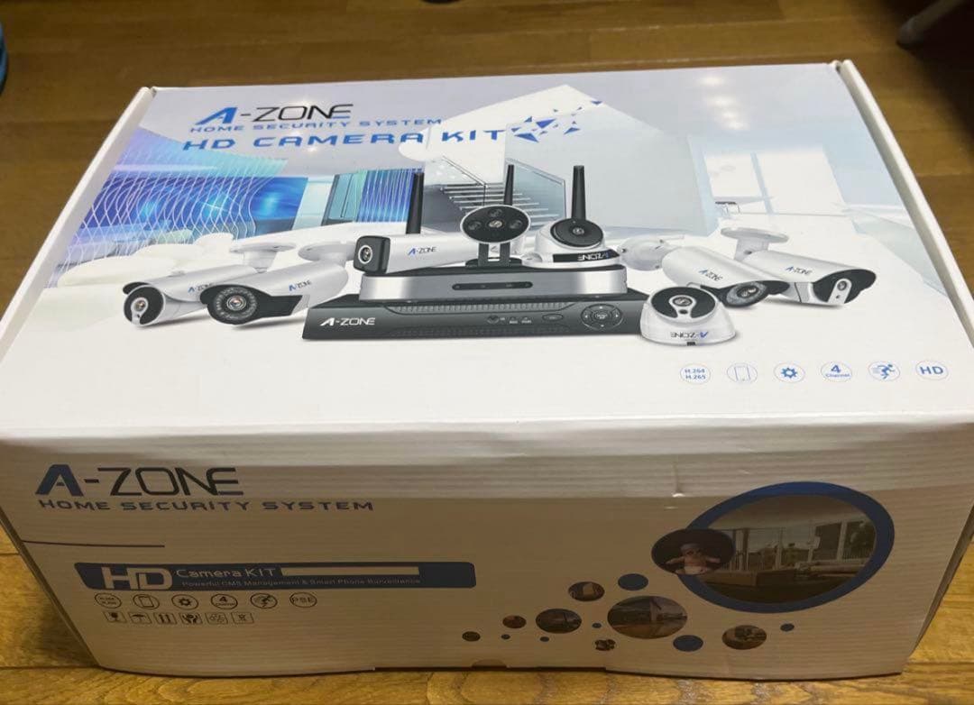 お値下げ‼️新品未使用 防犯カメラ 子機4台 ハードディスク付き