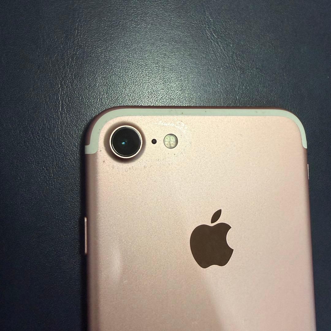 Apple iPhone 7 ローズゴールド イヤホン(壊)箱 SIMロックなし