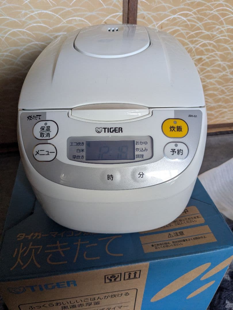 タイガ－ 炊飯ジャー リコール対象外 JBJ-G101