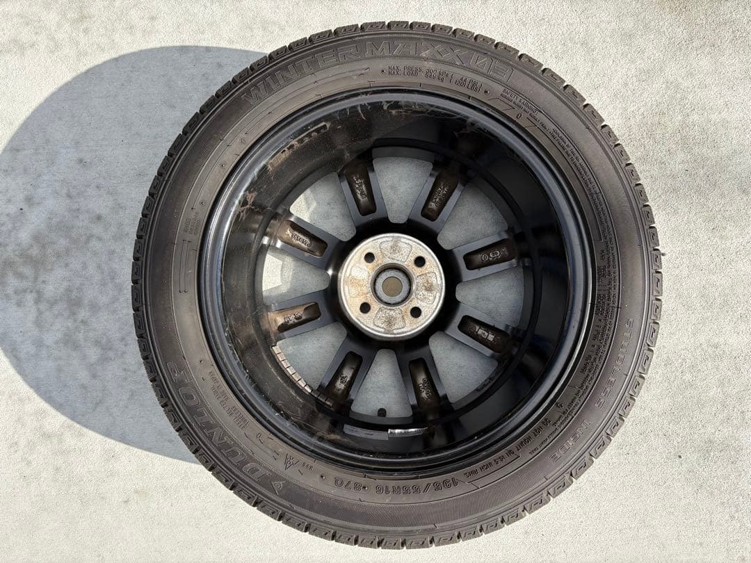 MINILITE ミニライト 16インチ 4本セット　スタッドレスタイヤ付