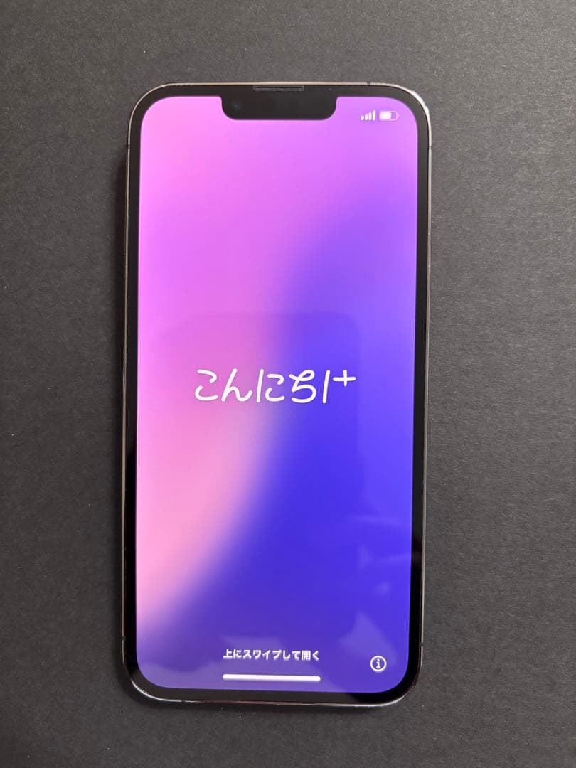 Apple iPhone 13pro 本体 グラファイト 動作問題なし