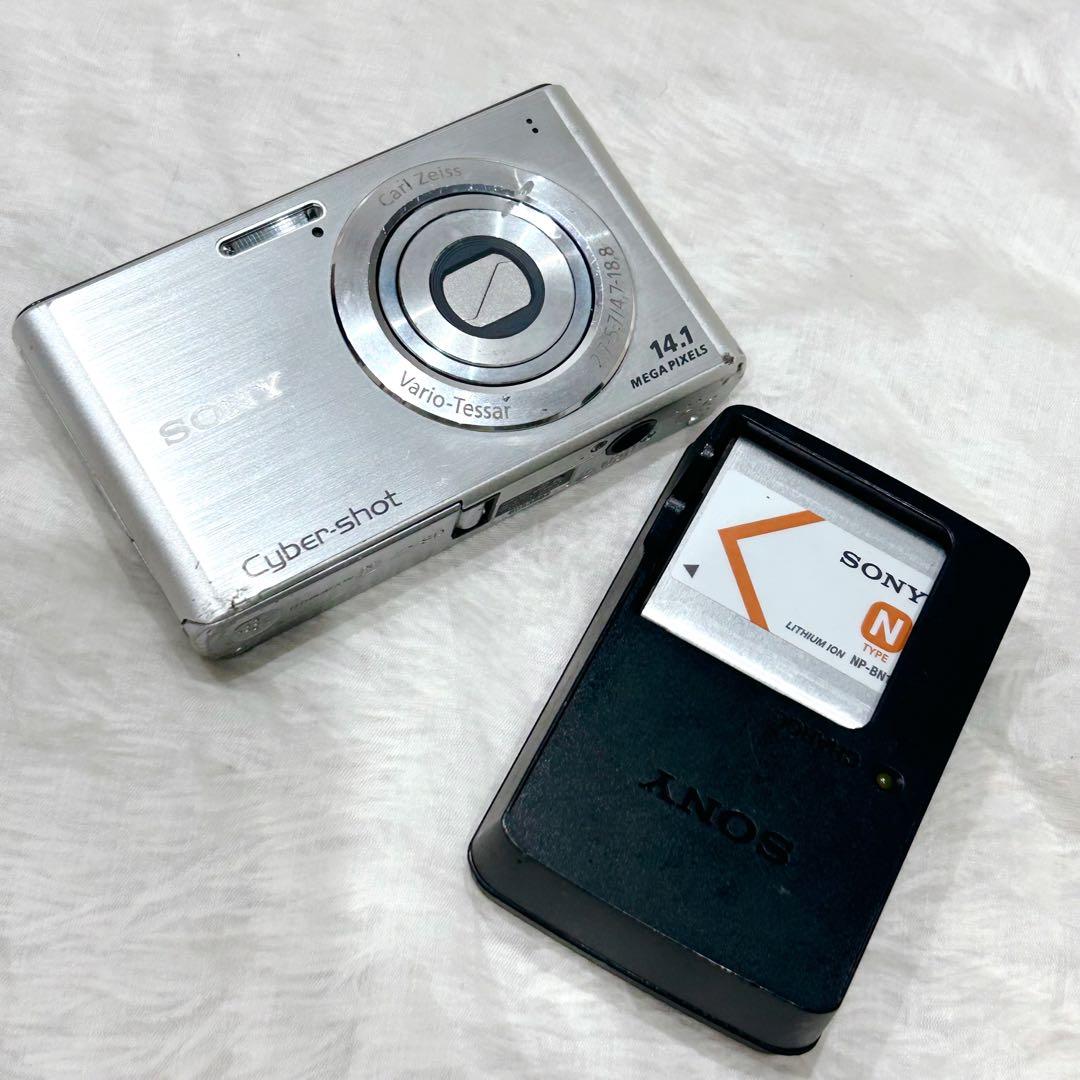 美品 SONY Cyber-shot DSC-W550 デジカメ 動作品