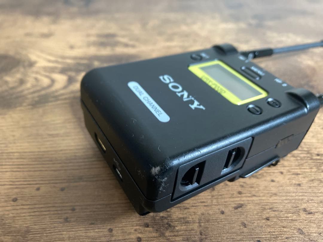 SONY ワイヤレスピンマイクURX-P03D UTX-B40 ２台セット