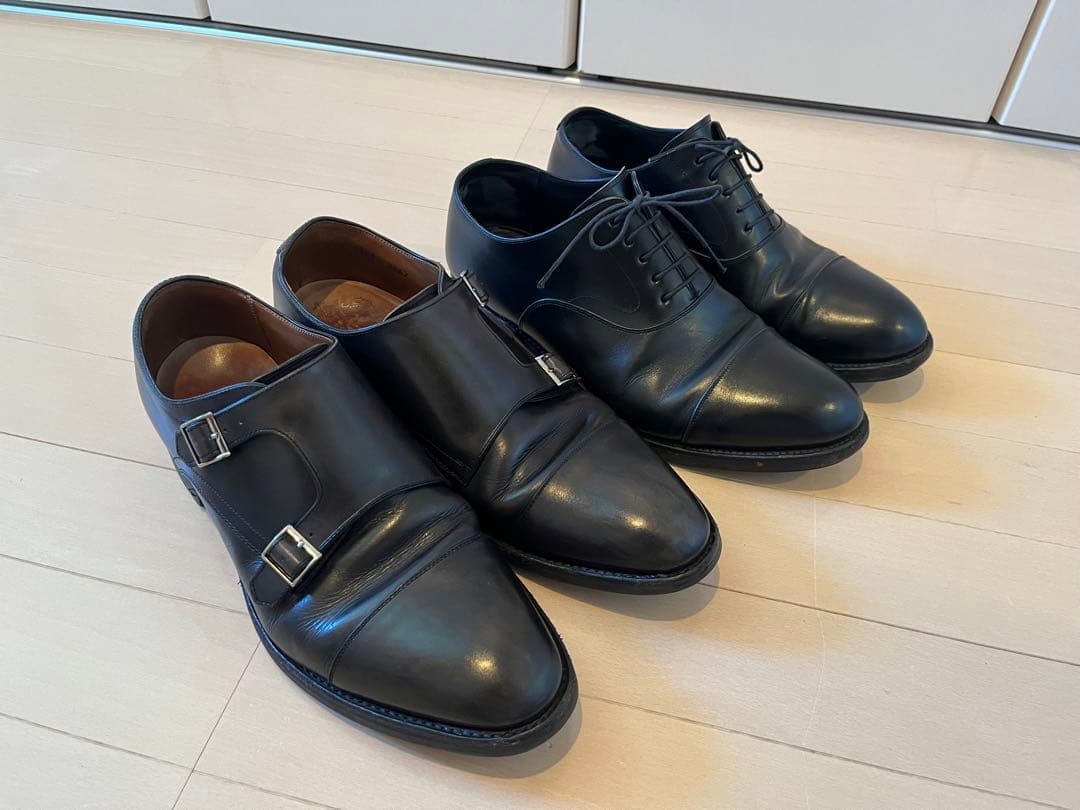 SHETLANDFOX シェットランドフォックス ダブルモンク おまけあり