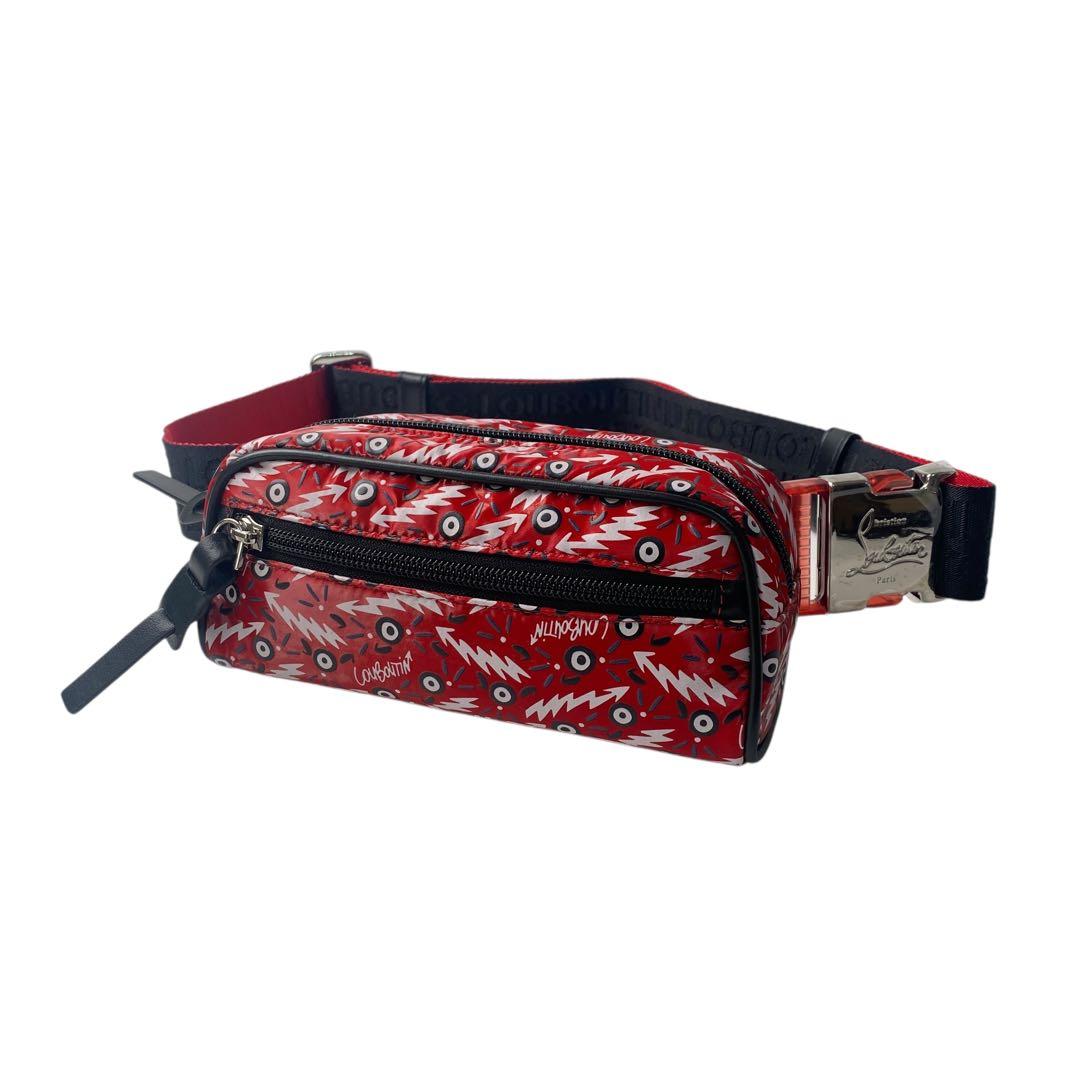 美品 ルブタン ChristianLouboutin ボディバッグウエストポーチ