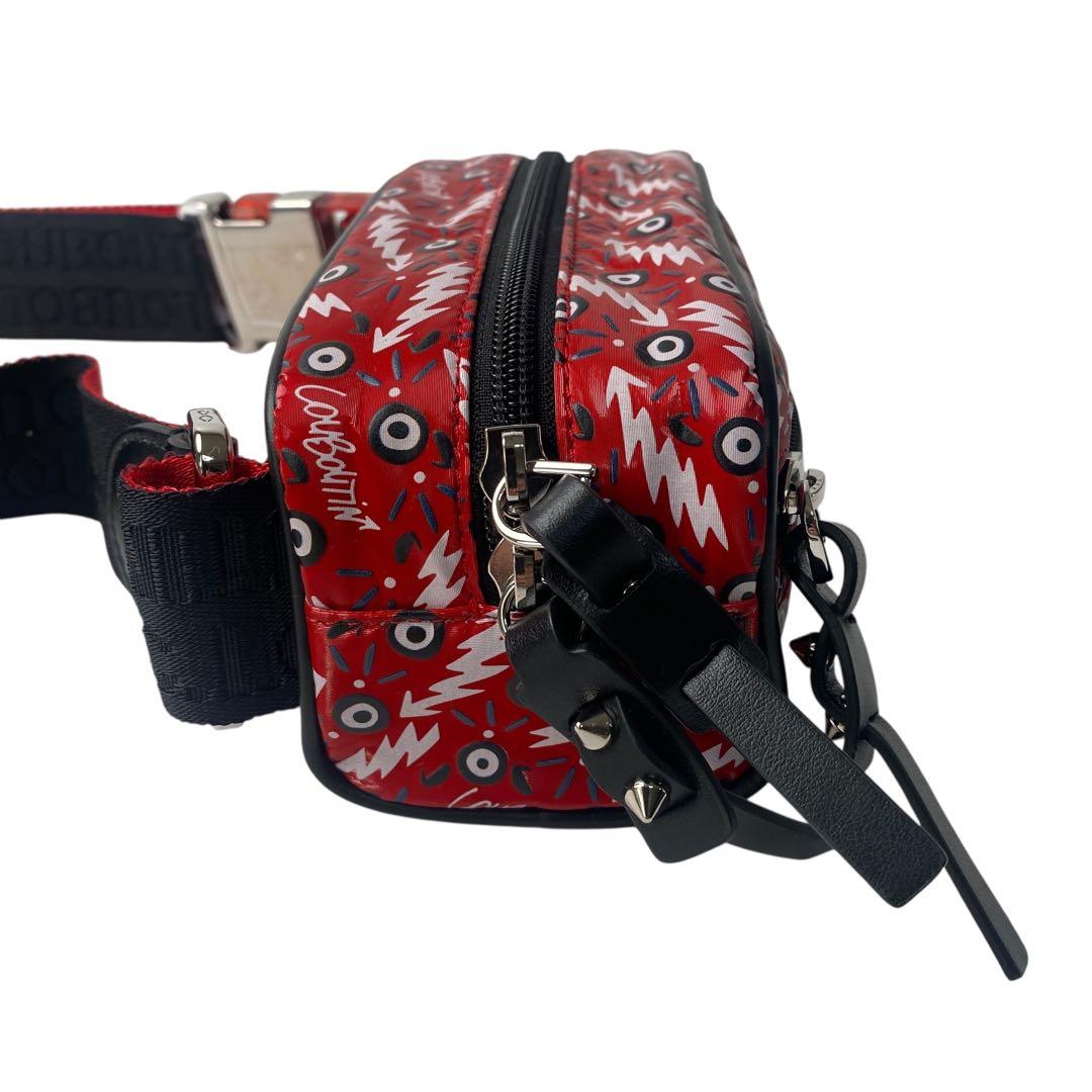 美品 ルブタン ChristianLouboutin ボディバッグウエストポーチ