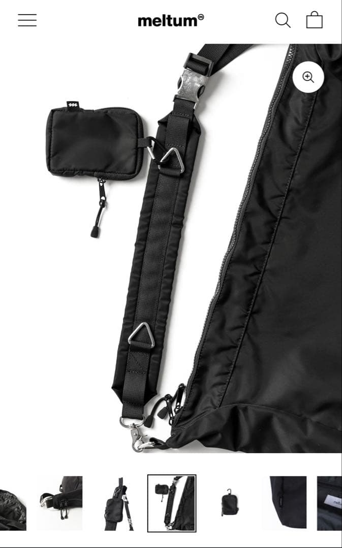 【新品未使用】 meltum POUCH SHOULDER BAG