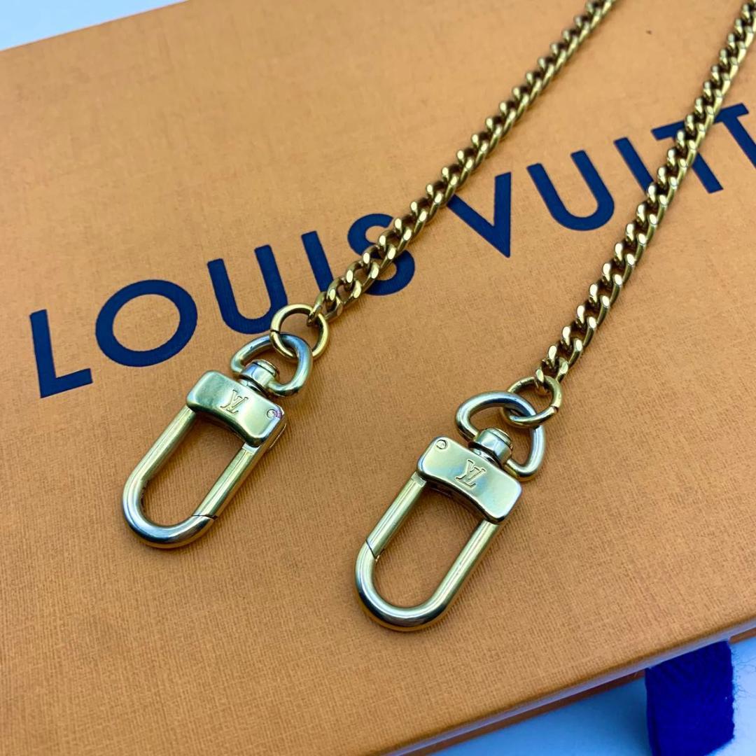 美品 ルイヴィトン ウォレットチェーン ゴールド 金 財布 大人気 アクセサリー