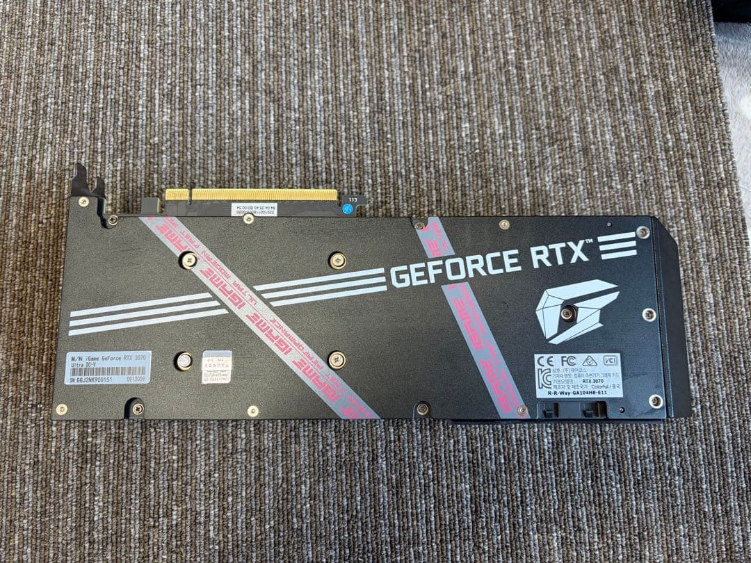 グラフィックボード・グラボ・ビデオカード iGame GeForce RTX 3070 Ultra OC-V