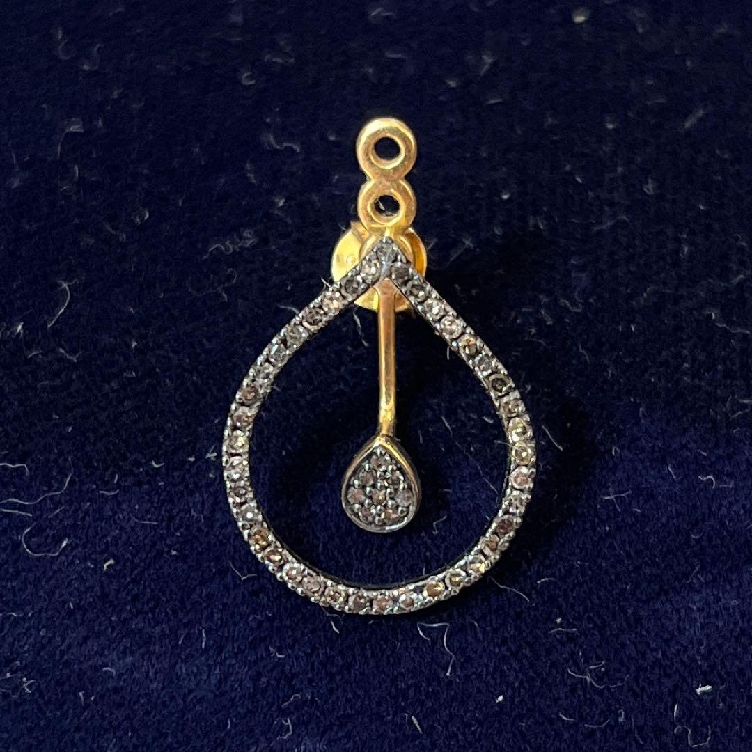 ARTIDA OUD ペタル ダイヤモンド シングルピアス