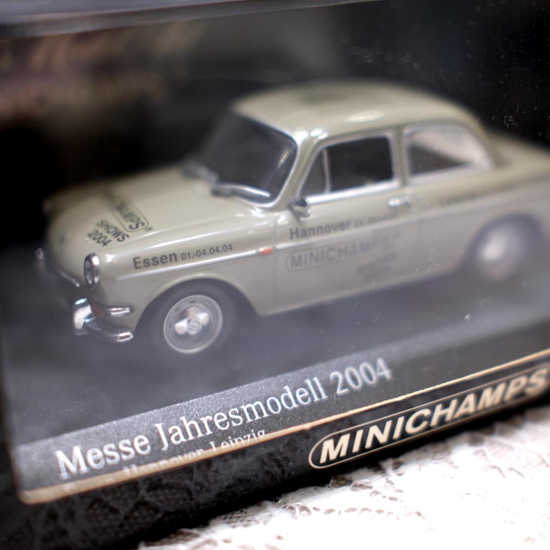 【未使用】Minichamps製 VW1600ミニカー1/43