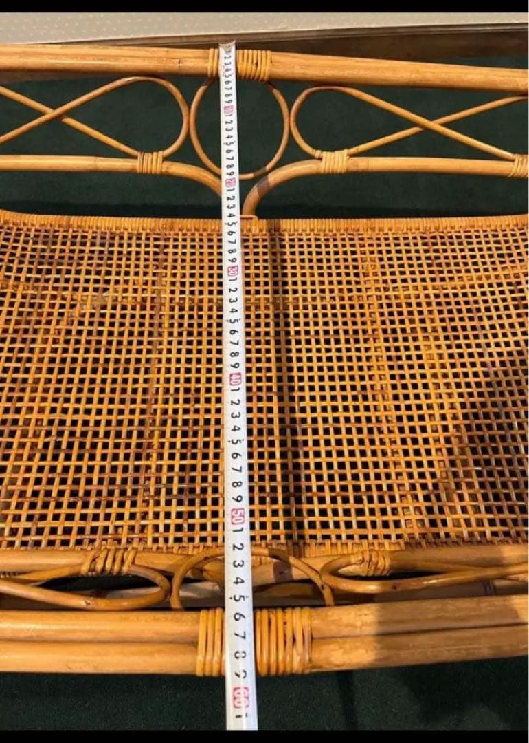 ラタン製ベビーベッド（バスケット・クーファン）