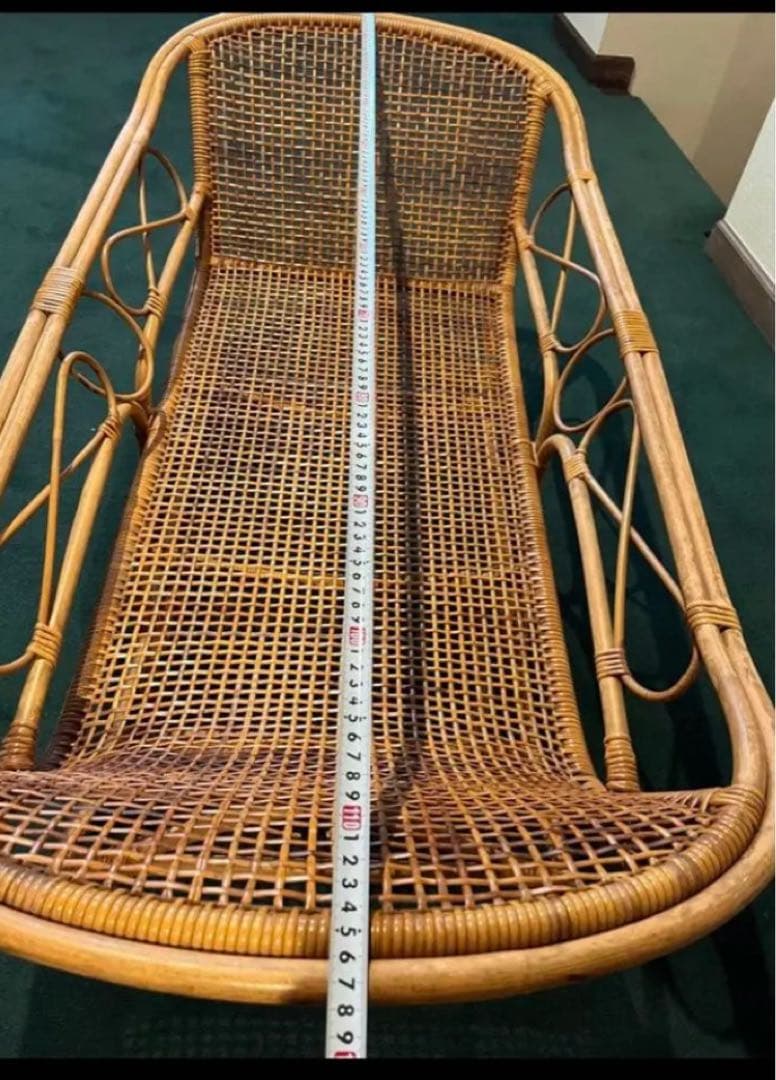 ラタン製ベビーベッド（バスケット・クーファン）