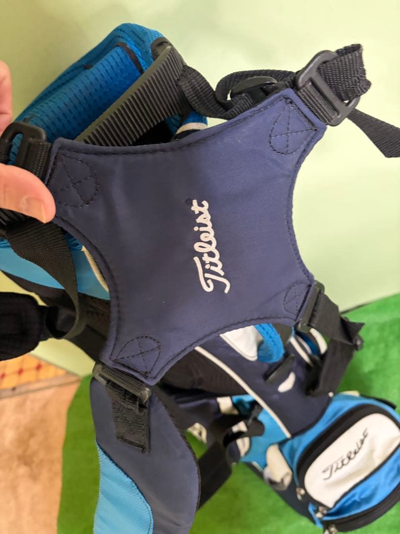 美品　タイトリスト　セルフバッグ　ダブルショルダー