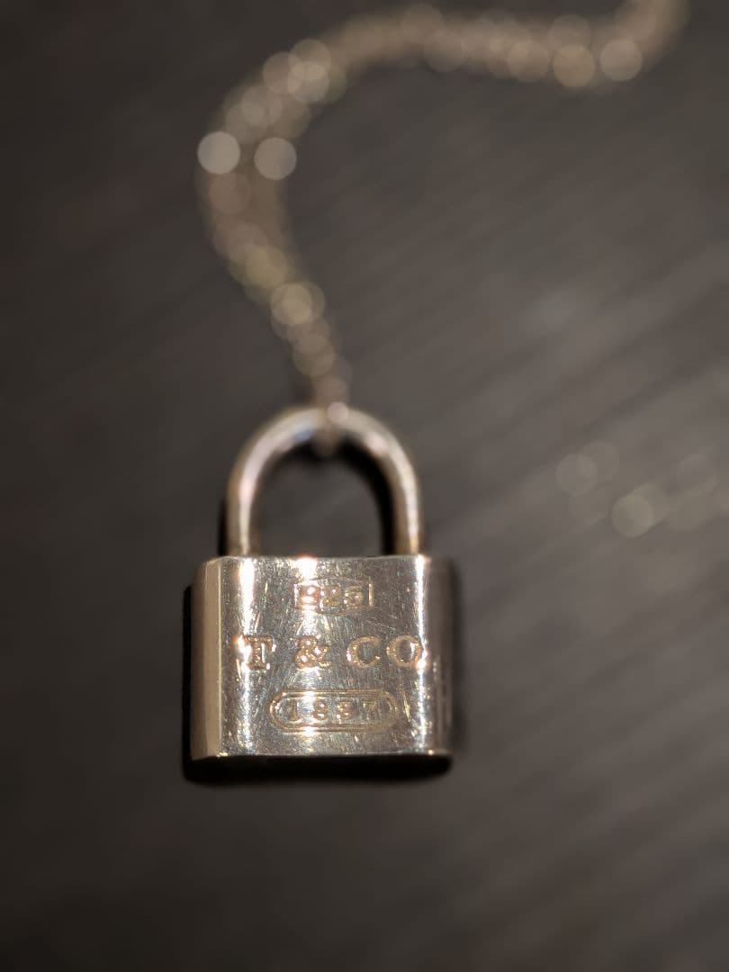 oldティファニー カデナ ロックパドロック 南京錠 ネックレス